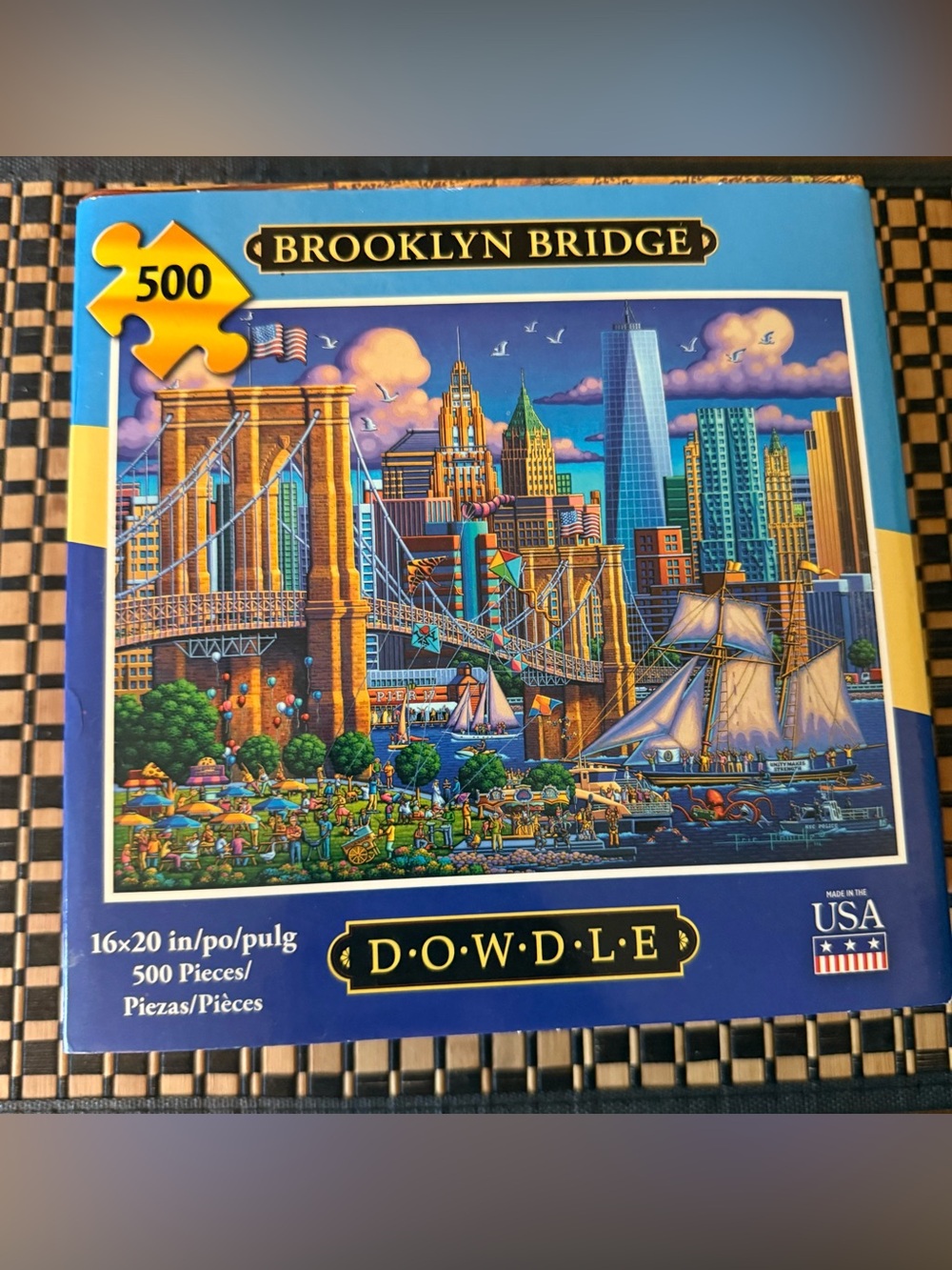 Dowdle Brooklyn Bridge 500-Piece Jigsaw Puzzle - Multi